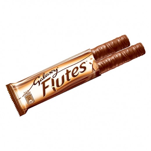 Galaxy Flutes Chocolate Wafer Roll 2 Fingers, 22.5g