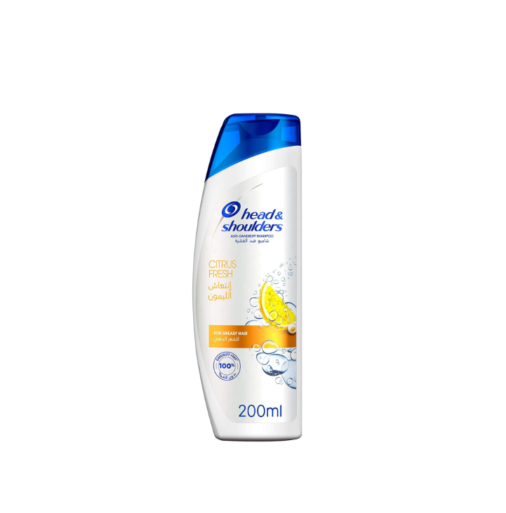 Head & Shoulders Citrus Fresh Antidandruff Shampoo, 200 Ml