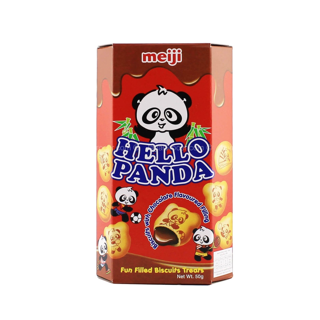 Meiji Hello Panda Cocoa Biscuit Milk Filling 50 g