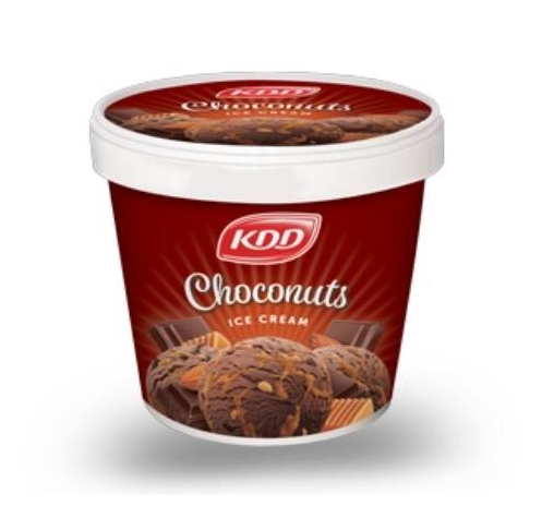 Kdd Chocolate lce Cream Tub 1 Ltr