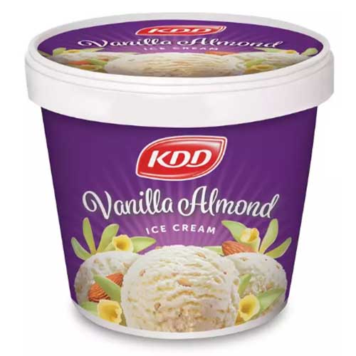 Kdd Ice Cream Vanilla Almond