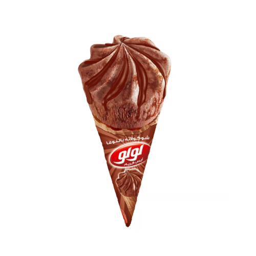 Kdd Lulu Chocolate Ice Cream Cone, 100ml