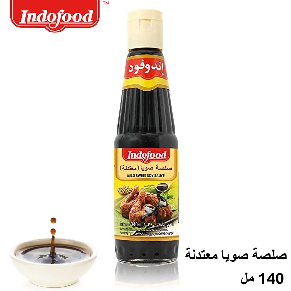 Indofood Moderate Soy Sauce 140 Ml