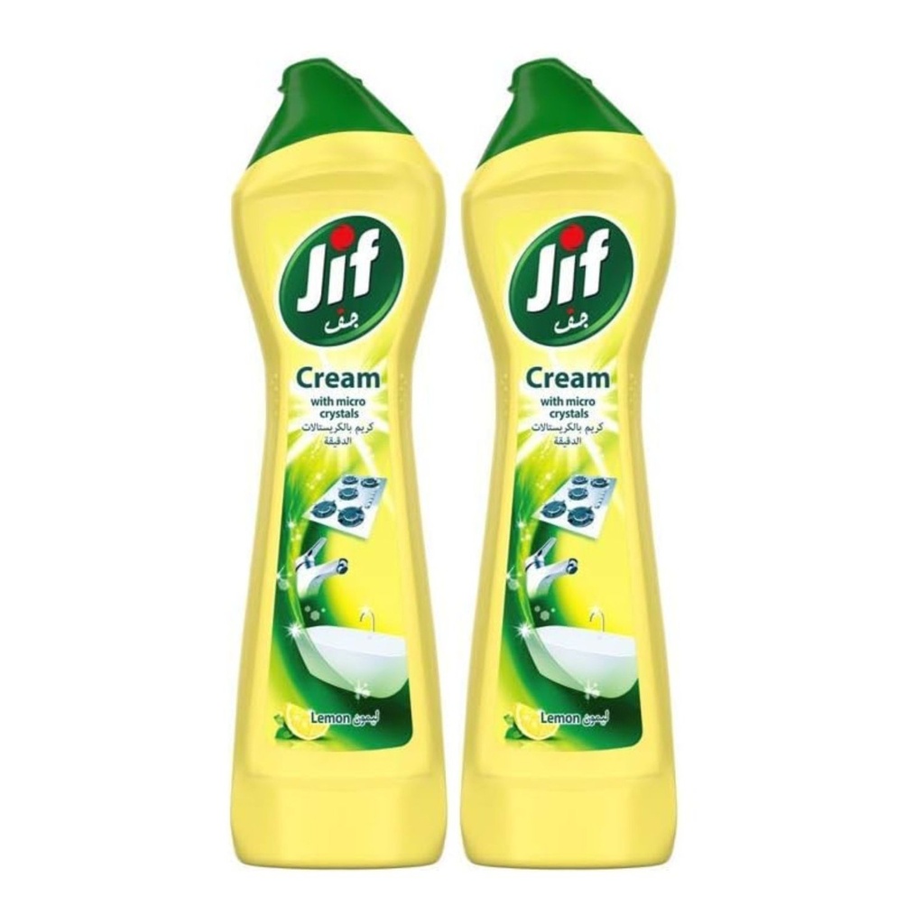 Jif Cream Lemon Value Pack 2 x 500 ml