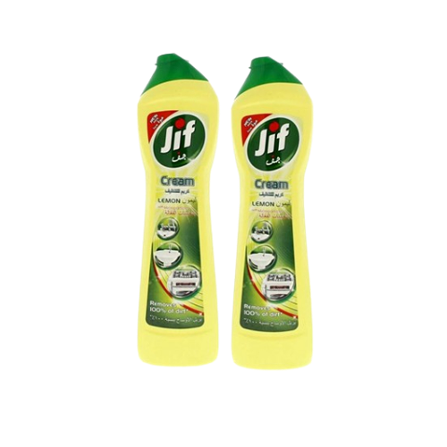 Jif Cream With Micro Crystals Lemon 2*500Ml