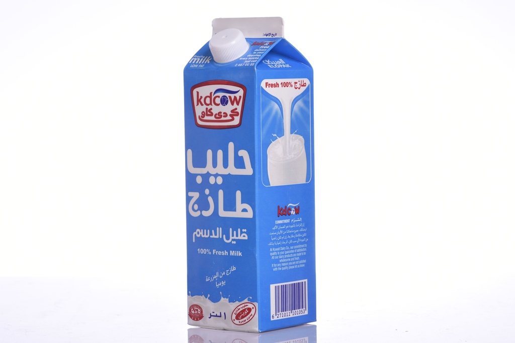 Kdcow Low Fat Fresh Milk 1 Liter