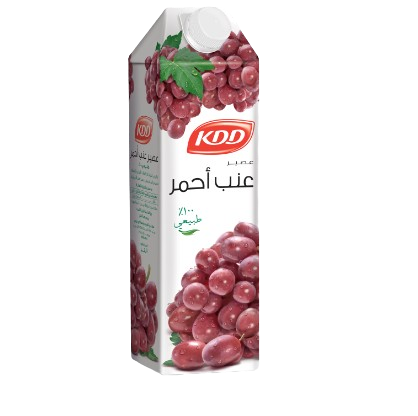 Kdd Red Grape Juice 1ltr