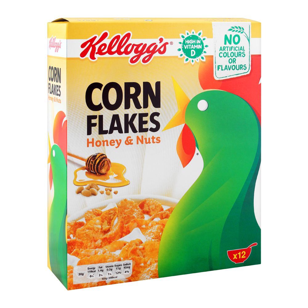 Kellogg's Honey & Nuts Corn Flakes 375 g