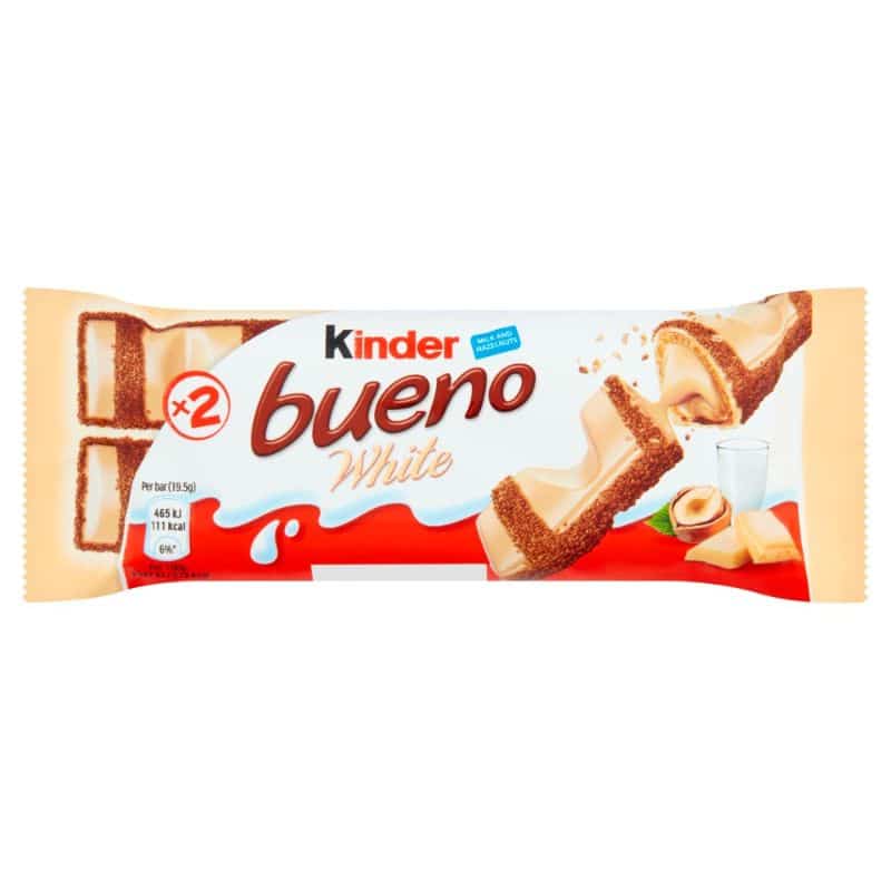 كيندر بوينو شوكولاتة البيضاء 39 جم