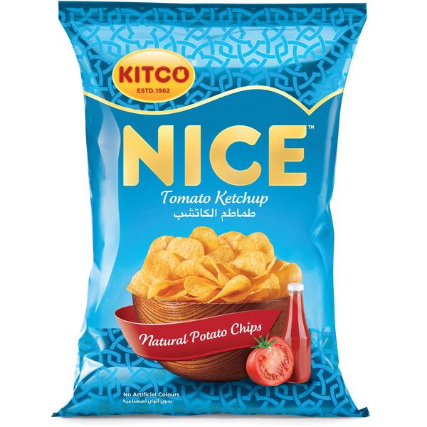 Kitco Nice Potato Chips Tomato Ketchup 45 g