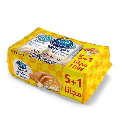 لوزين تصبيرة كرواسان الجبنة 60 جم (5+1 مجاني)