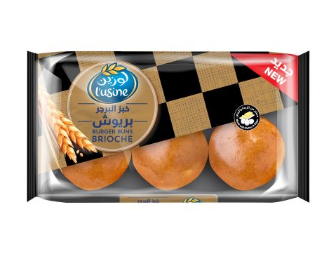 لوزين خبز برجر بريوش 400ج