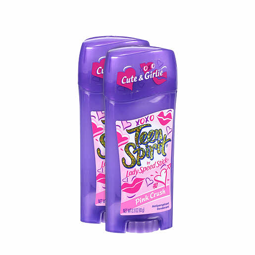 Lady Speed Stick Teen Spirit Antiperspirant Deodorant Pink Crush 65 g 2 Pcs