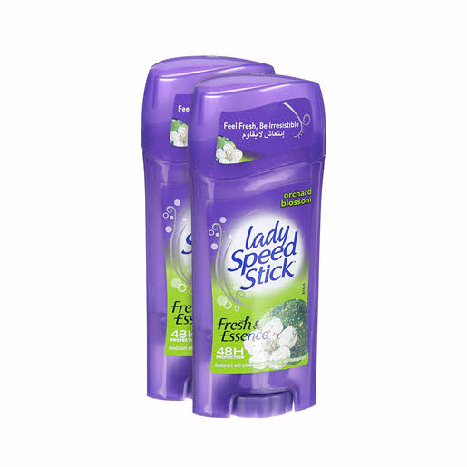 Lady Speed Stick Fresh Essence Antiperspirant Deodorant Orchard Blossom 65 g x 2 Pcs