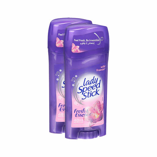 Lady Speed Stick Fresh Essence Antiperspirant Deodorant Wild Freesia 65 g x 2 Pcs