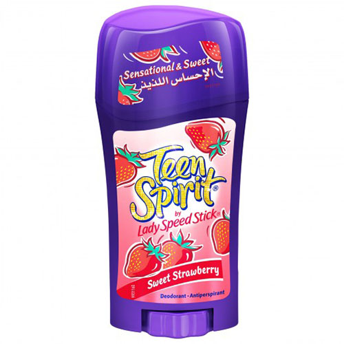 Lady Speed Stick, Teen Spirit Sweet Strawberry, 65 G