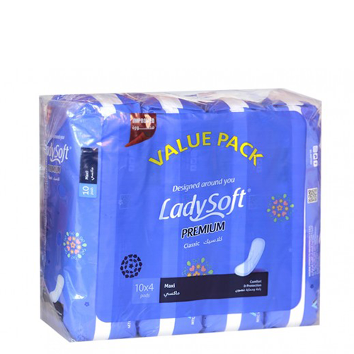 Lady Soft Premium Classic Pads 10 x 4 pads