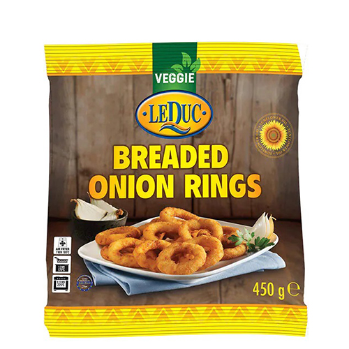 Leduc Breaded Onion Rings 450Gm