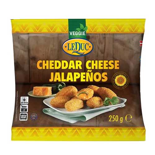 Leduc Cheddar Cheese Jalapenos, 250Gr