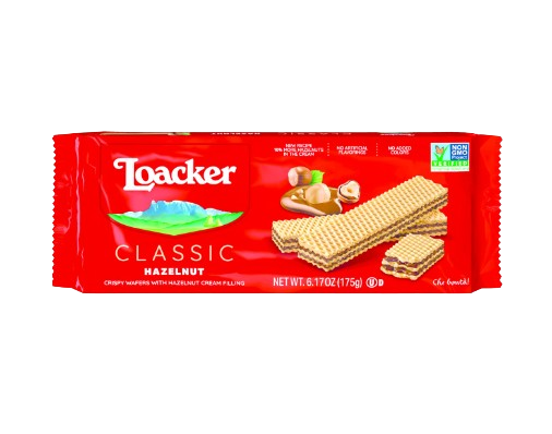 Loacker Napolitaner Hazelnut Wafer, 175g