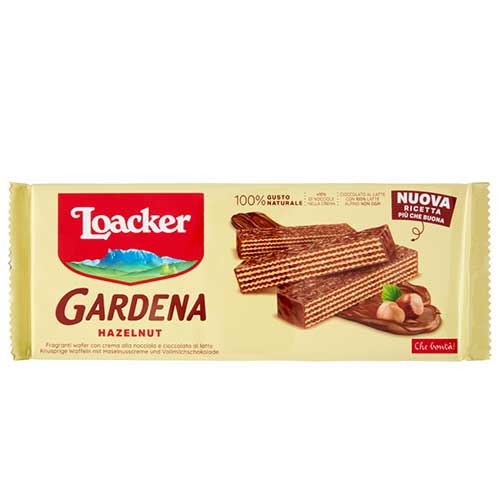 Loacker Gardena Hazelnut Wafer, 200g