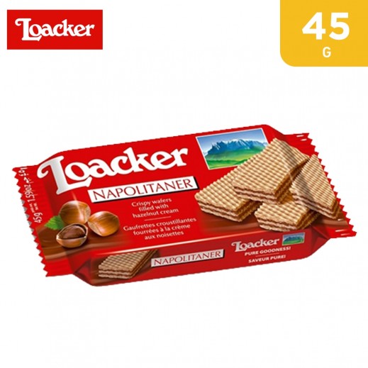 Loacker Wafer Napolaitaner, 45g