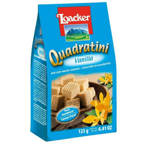 Loacker Wafer Vanilla, 125g