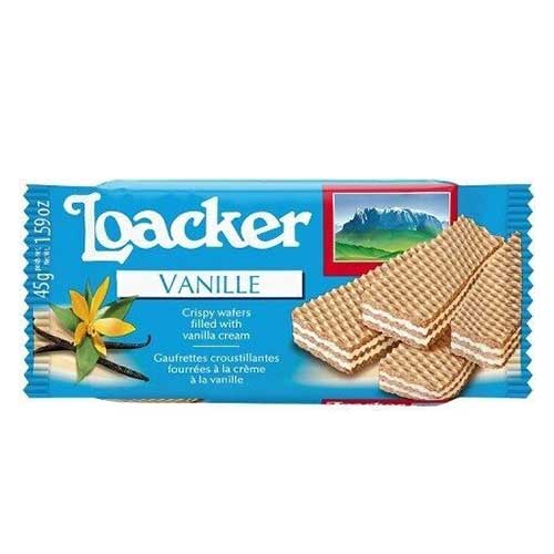 Loacker Wafer Vanilla, 45g