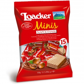 Loacker Wafer Mini With Hazelnut Cream 150 G