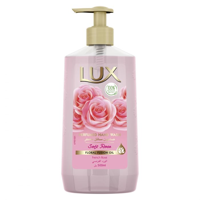 Lux  Liquid Soap Pumpsoft Rose 500Ml