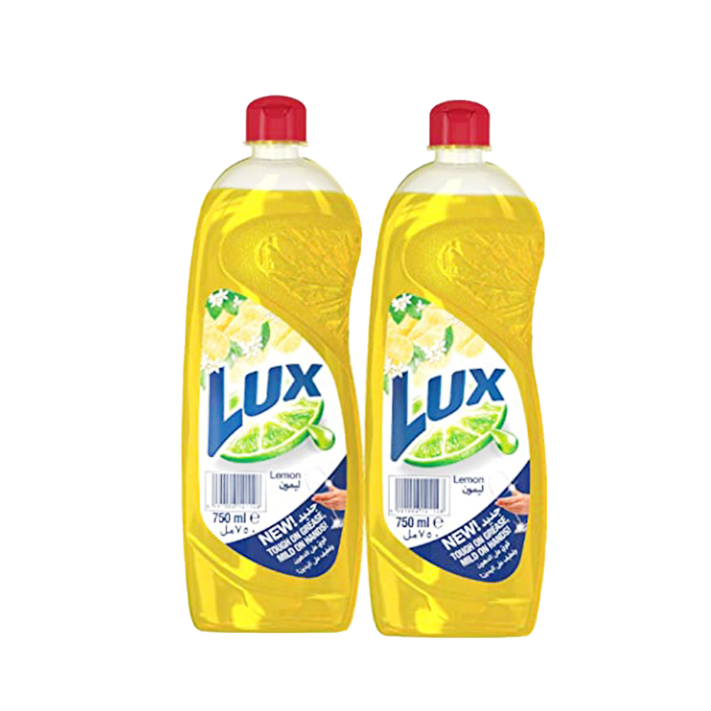 Lux Dishwashing Liquid Lemon 2 * 725 Ml