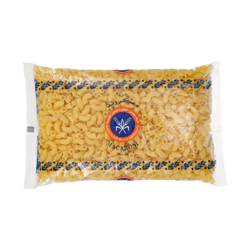 Kuwait Flour Mills No.24 Macaroni Pasta, 500g