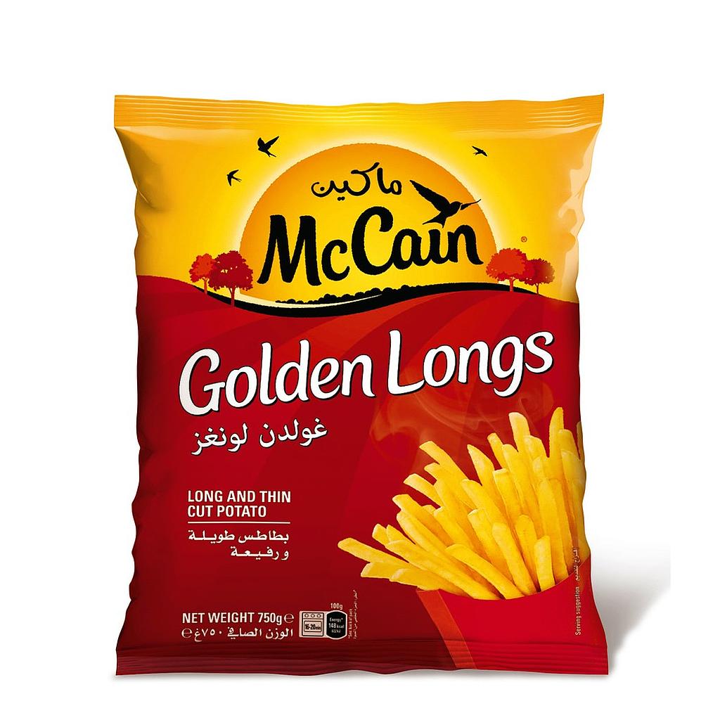 McCain Golden Long Potato Fries, 750g