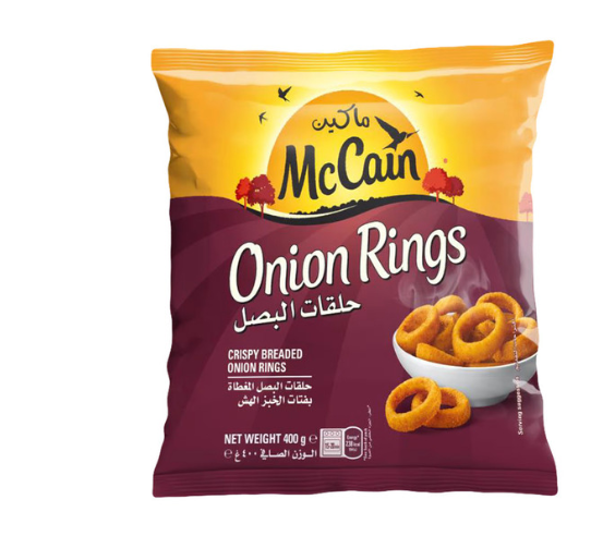 McCain Onion Rings, 400g