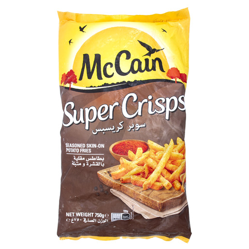 Mccain Seasoned Super Crisps 750 g