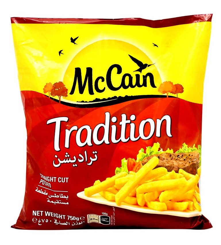 Mccain Tradition Potato Fries 750 G