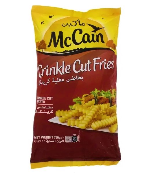 Mccain Crinkle Cut Fries 750 g