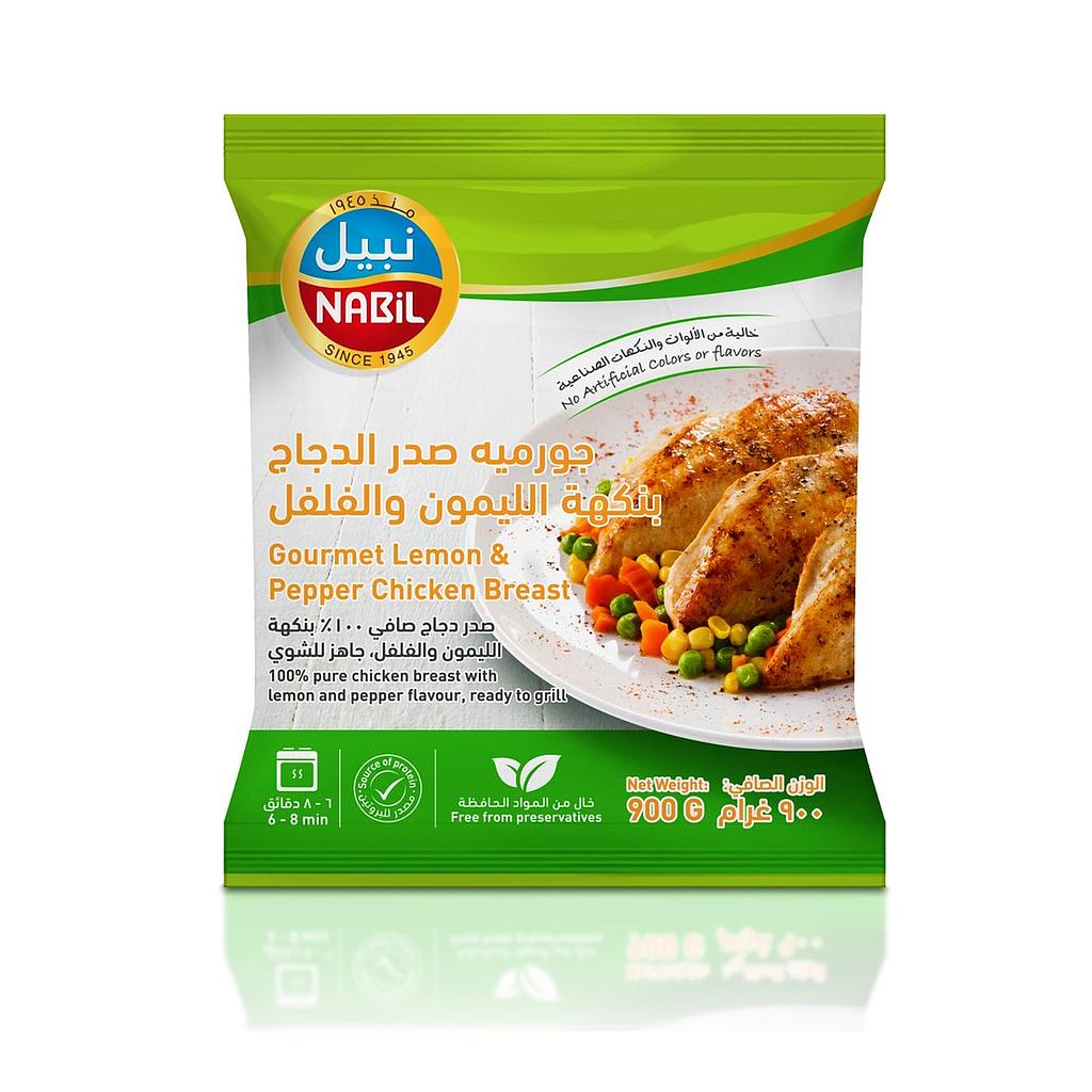 Nabil Gourmet Lemon & Pepper Chicken Breast 900 g