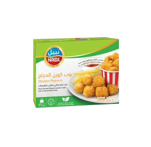 Nabil Looney Tunes Chicken Popcorn, 400g