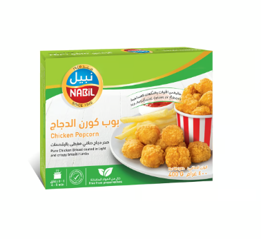 Nabil Looney Tunes Chicken Popcorn, 400g