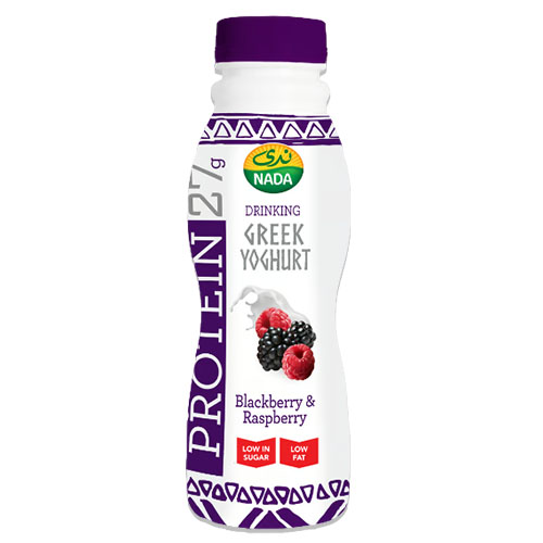 Nada Drinking Greek Yoghurt (Blackberry&Rasperry Low Fat) 330 Ml