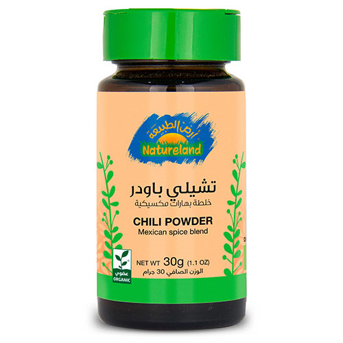 Natureland Organic Chili Powder 30 g