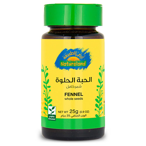 Natureland Organic Fennel Seeds 25 g