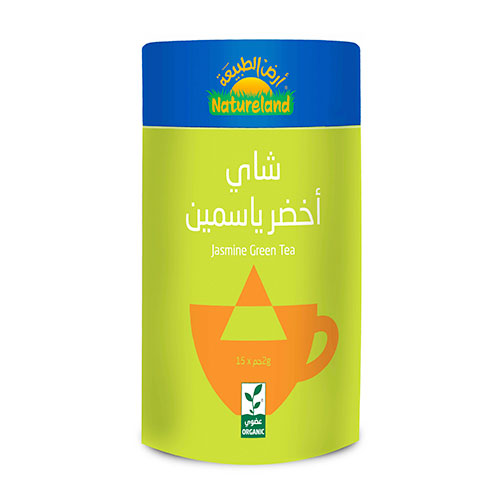 شاي أخضر ياسمين 30 جم عضوي