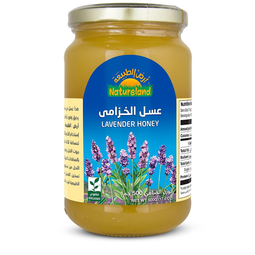 Natureland Organic Lavender Honey 500 g