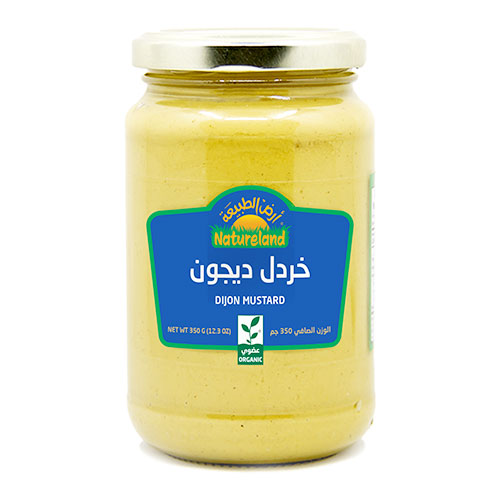 Natureland Organic Dijon Mustard 350 Gm