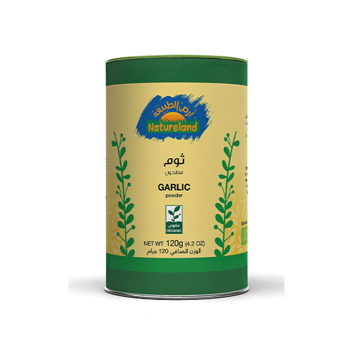 Natureland Organic Garlic Powder - Tin