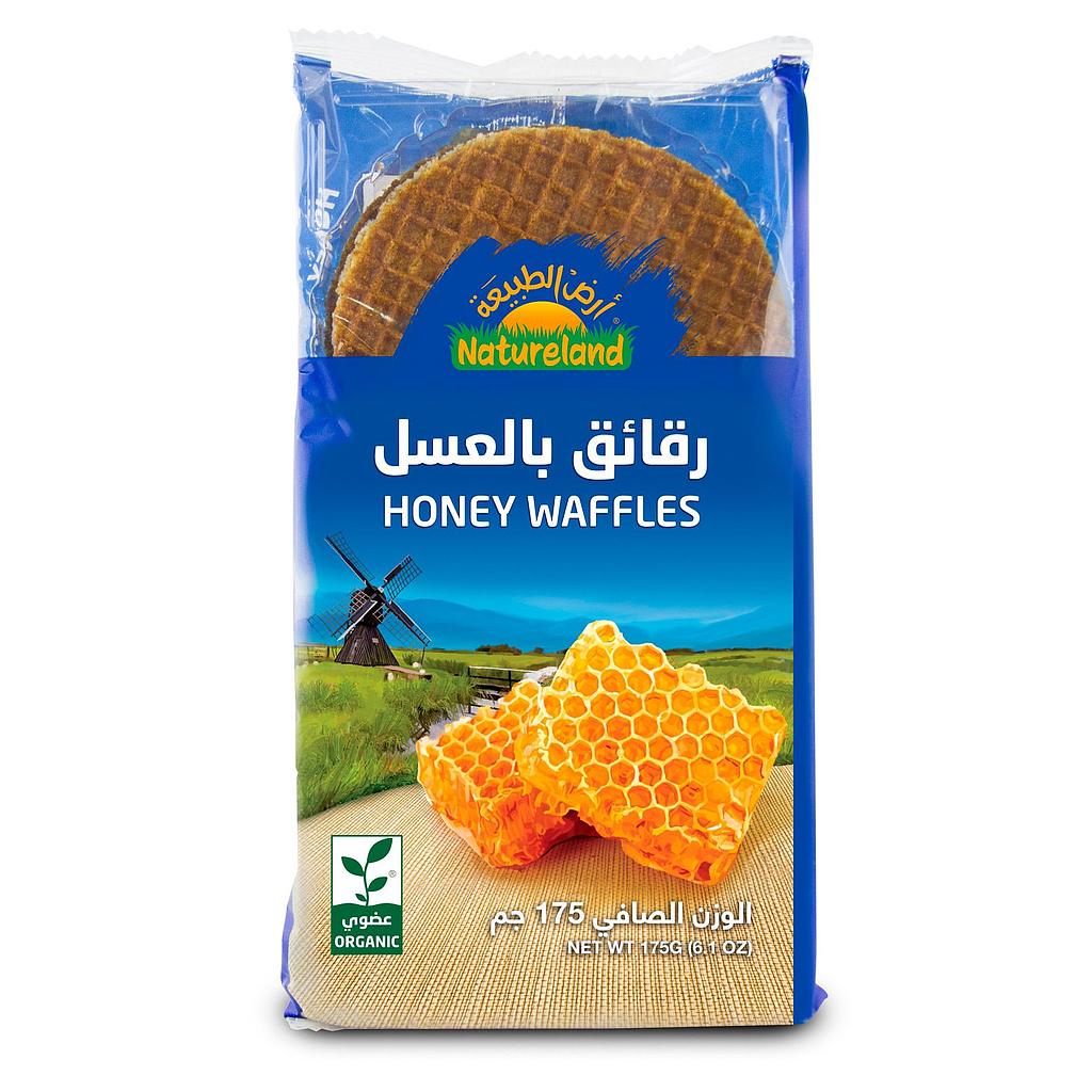 Natureland Organic Honey Waffles 175 Gm