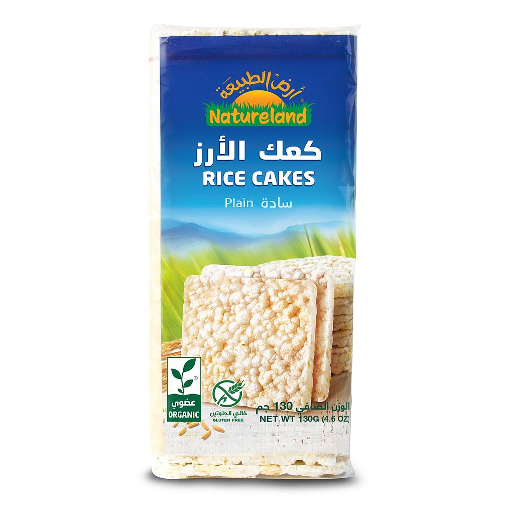 Natureland Plain Rice Cakes 130 g