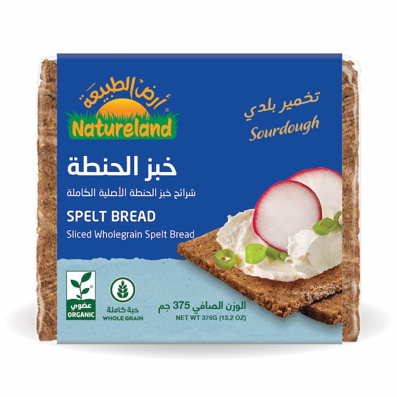 Natureland Organic Spelt Bread 375 Gm